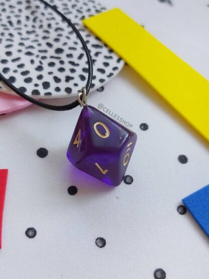 Colar RPG D10 (Unidade)